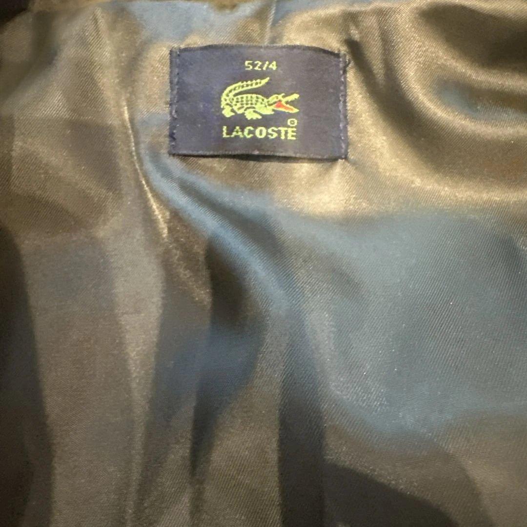 Lacoste ラコステ　フード付きコート ダークグリーン