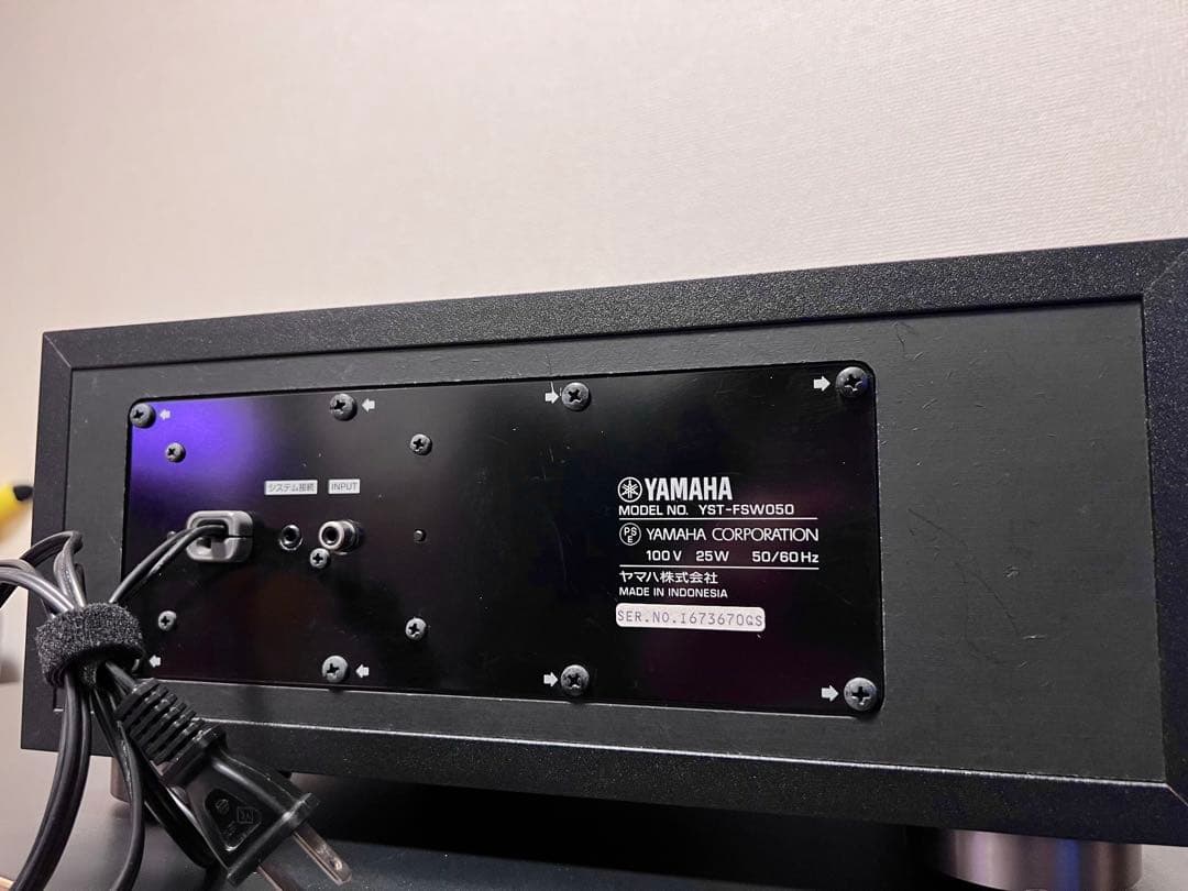 美品 YAMAHA RX-V385 他5.1ch 純正スピーカーセット +付属品