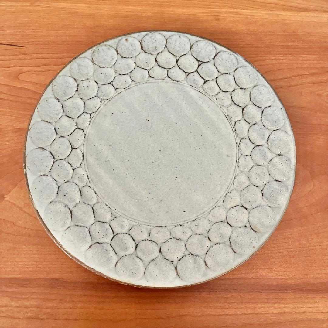 林さとみ　粉引丸そぎ　マグカップ　プレート