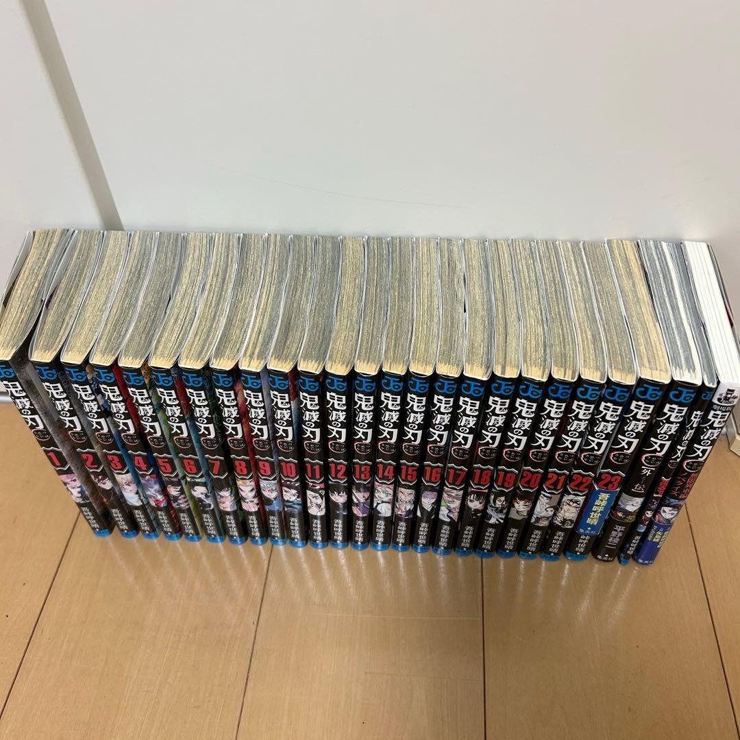 鬼滅の刃 漫画全巻 外伝 無限列車ノベライズ 零 セット