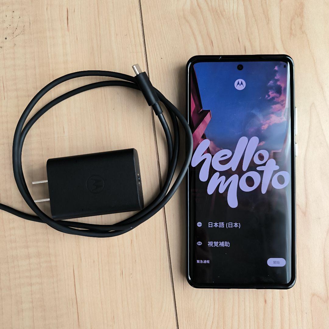 motorola edge 40充電器付きシムフリー