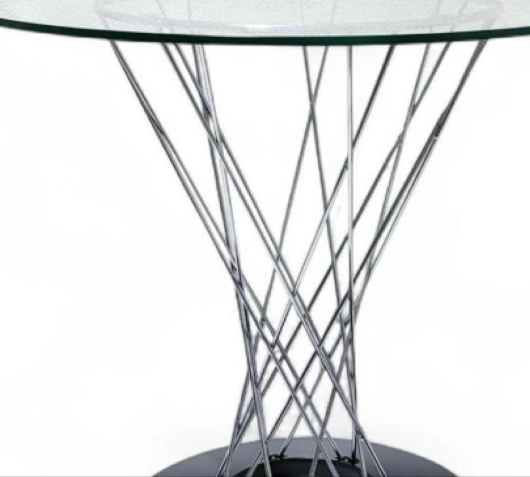 【ミッドセンチュリーモダン】イサムノグチ／ガラス丸テーブル／リプロダクト品