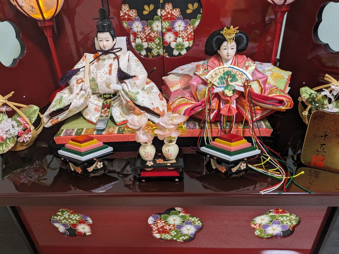 ◆値下げ中◆【即購入禁止】雛人形 収納飾り 春蕾 はるつぼみ