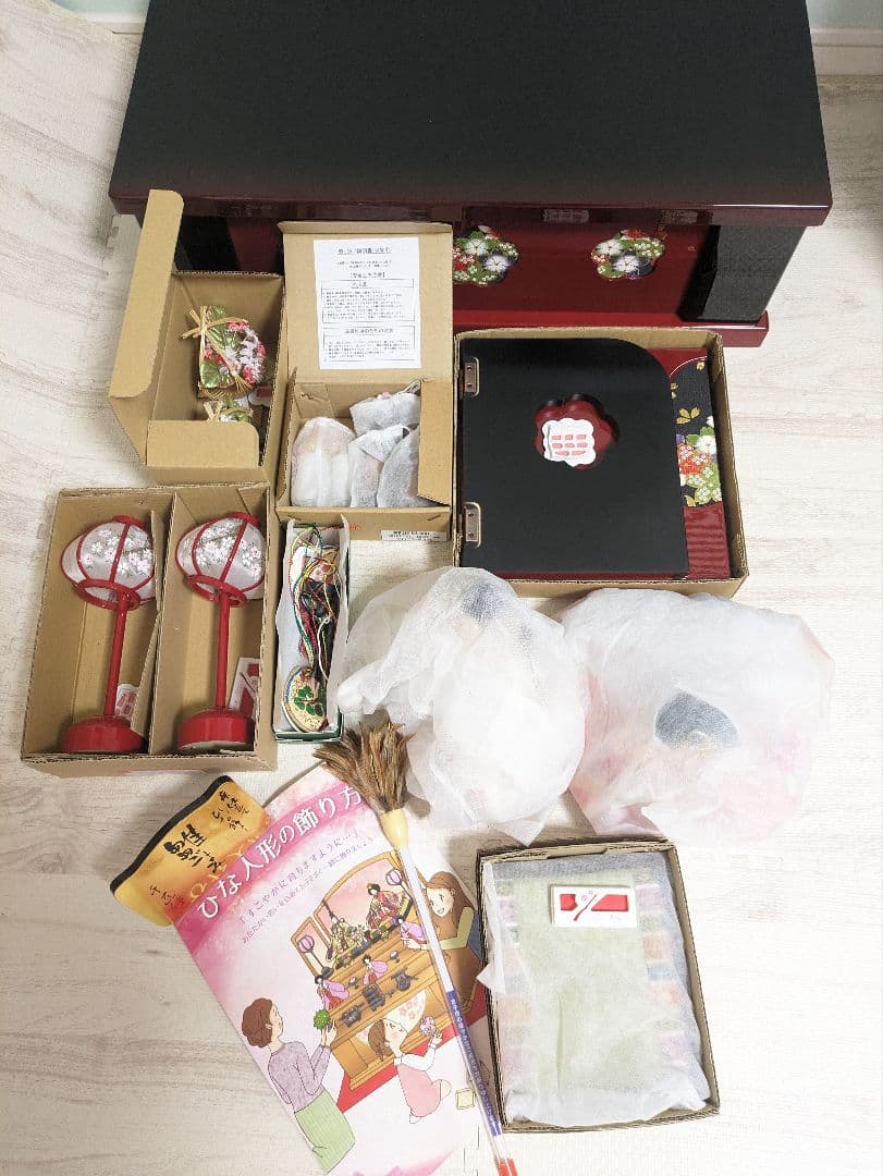 ◆値下げ中◆【即購入禁止】雛人形 収納飾り 春蕾 はるつぼみ