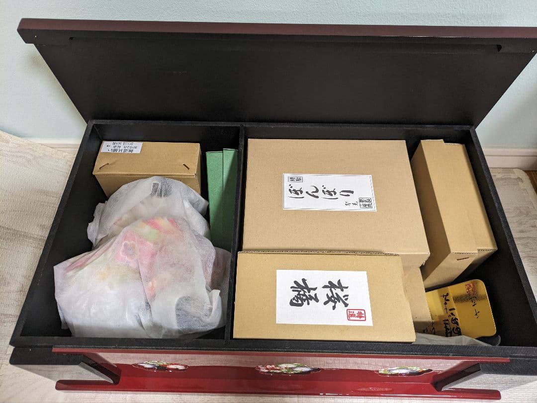 ◆値下げ中◆【即購入禁止】雛人形 収納飾り 春蕾 はるつぼみ