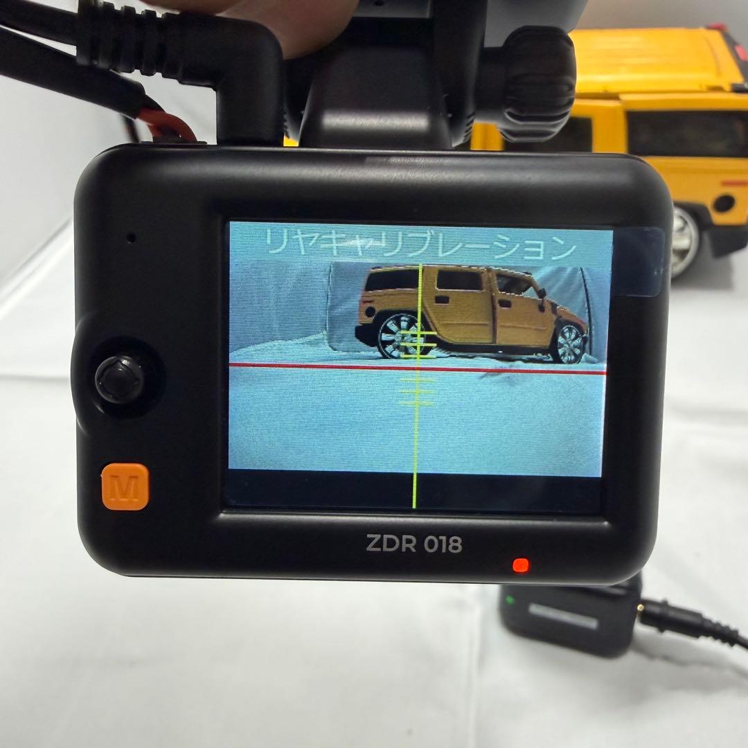 コムテック ドライブレコーダー ZDR018 中古品