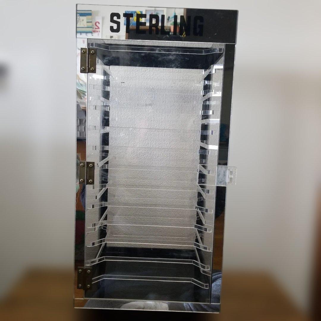 アクリル製アクセサリーケース回転式ピアスケース　ディスプレイケース　店舗用品