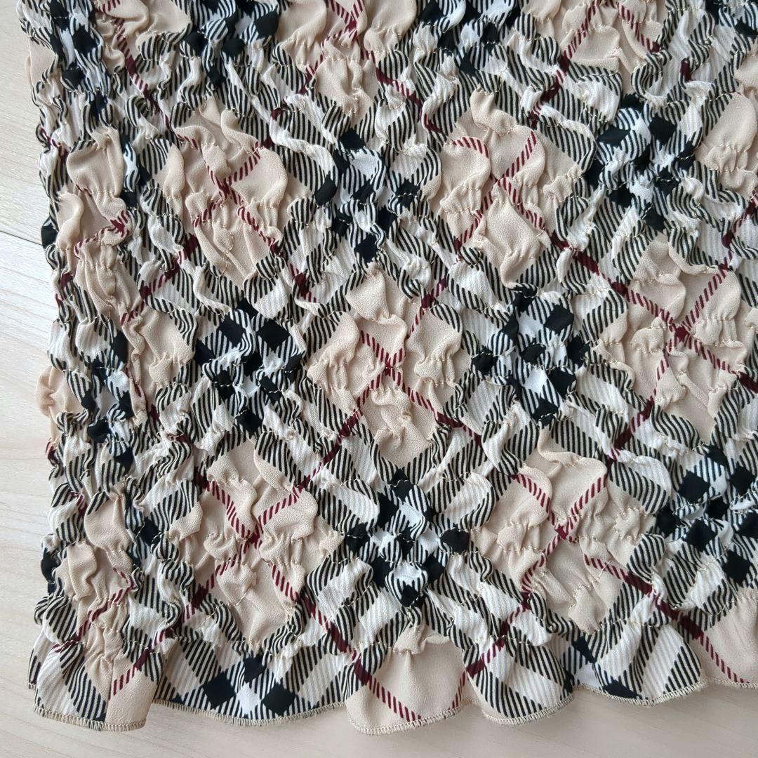 バーバーリー　ブルーレーベル　シャーリングキャミソール　ノバチェック