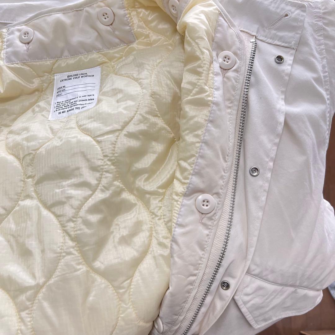 FREAK'S STORE/モッズコート キルトライナー付きモッズコート 白