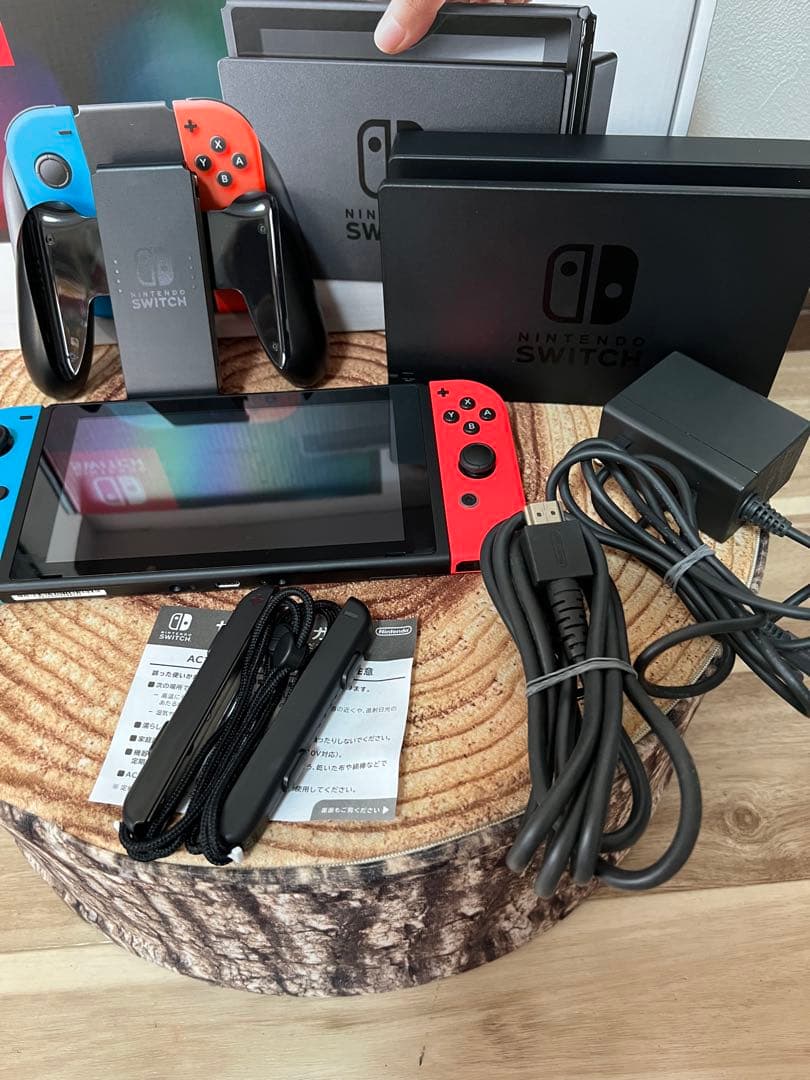 Nintendo Switch ニンテンドースイッチ本体　ネオン④