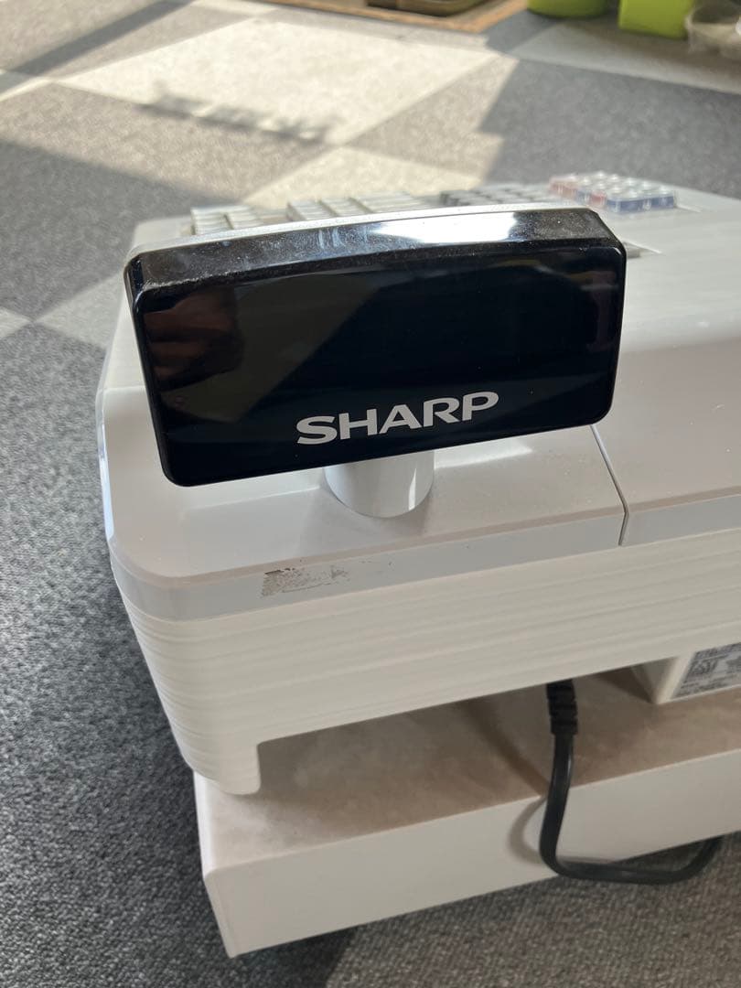 SHARP XE-A407W-W レジスター ホワイト