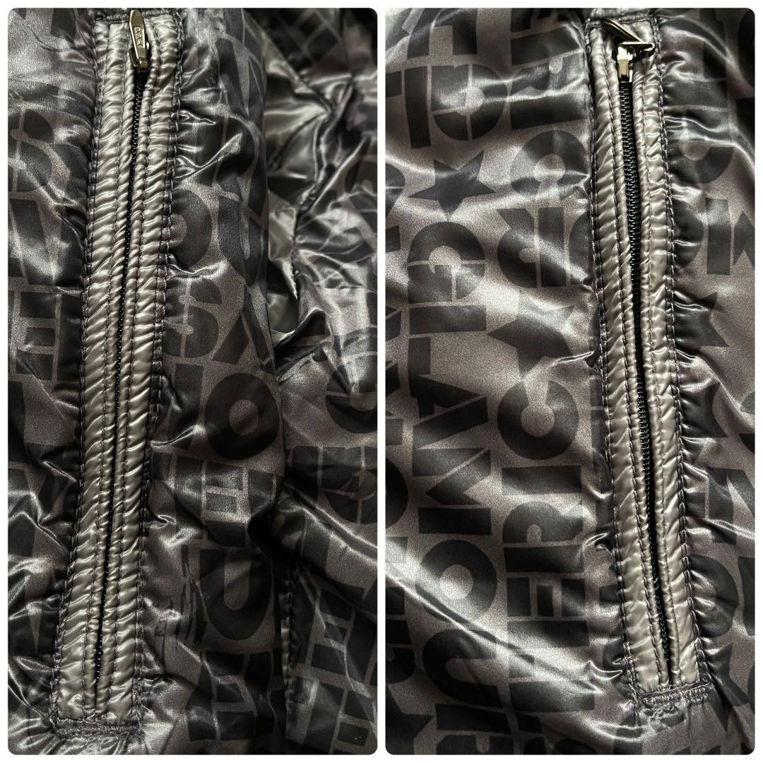 美品 HYSTERIC GLAMOUR 光沢 ナイロンジャケ 裏地総柄 サイズL