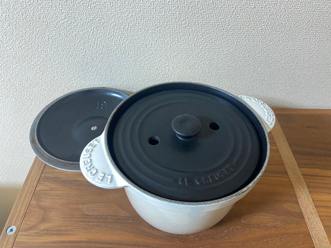 ル・クルーゼ ココット エブリィ18 インナーリッド（内蓋）付き