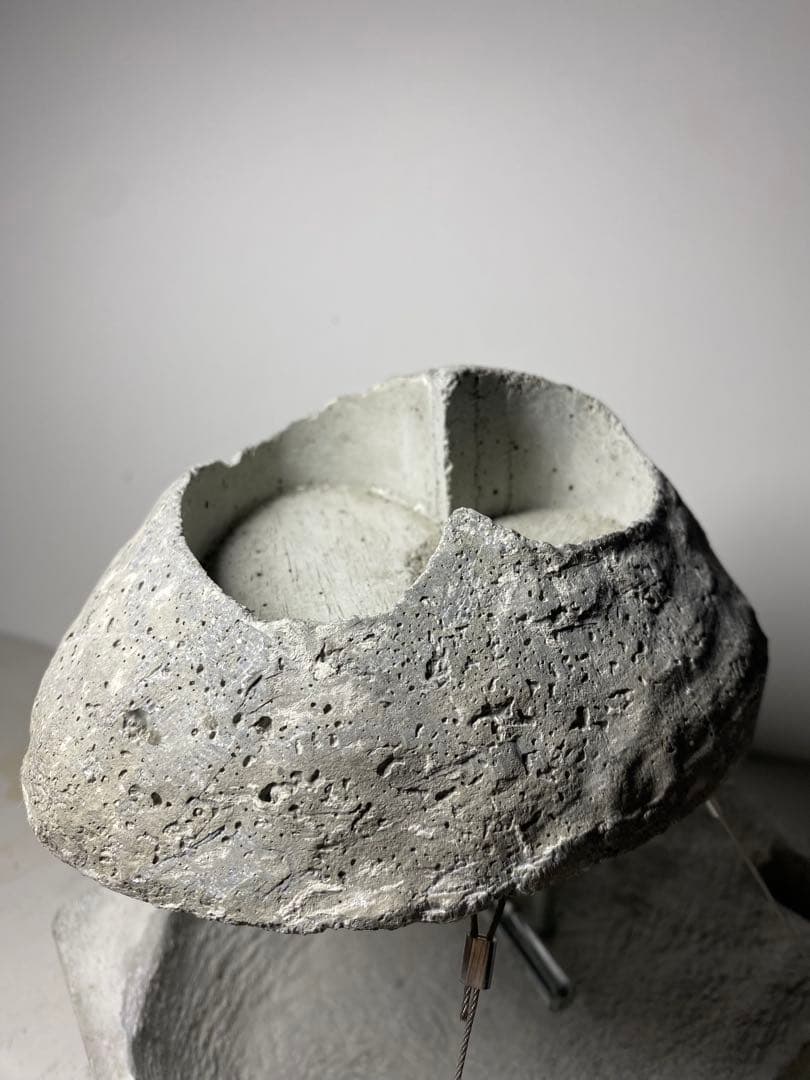 テンセグリティ 小物用オブジェ 灰皿｜コンクリート 一点もの