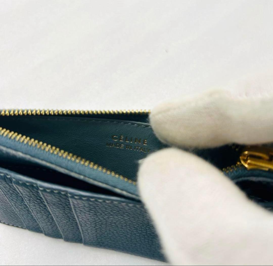 【りくと】美品 CELINE セリーヌ フラグメントケース カードホルダー
