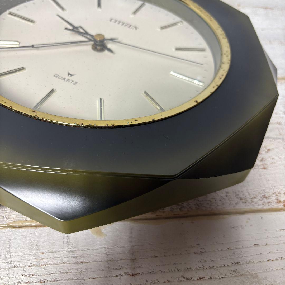 CITIZEN 掛時計 オリーブカラー ヴィンテージ ミッドセンチュリー