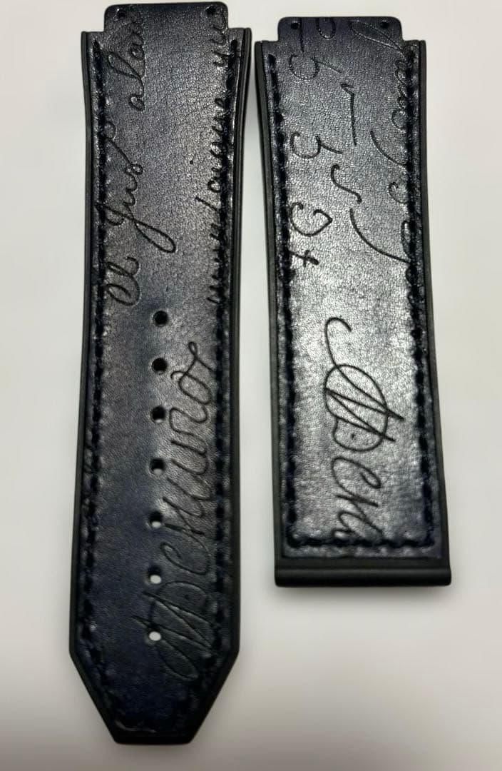 ウブロ　ベルルッティ　クラッシックフュージョン　ベルト　時計　レザー　ラバー