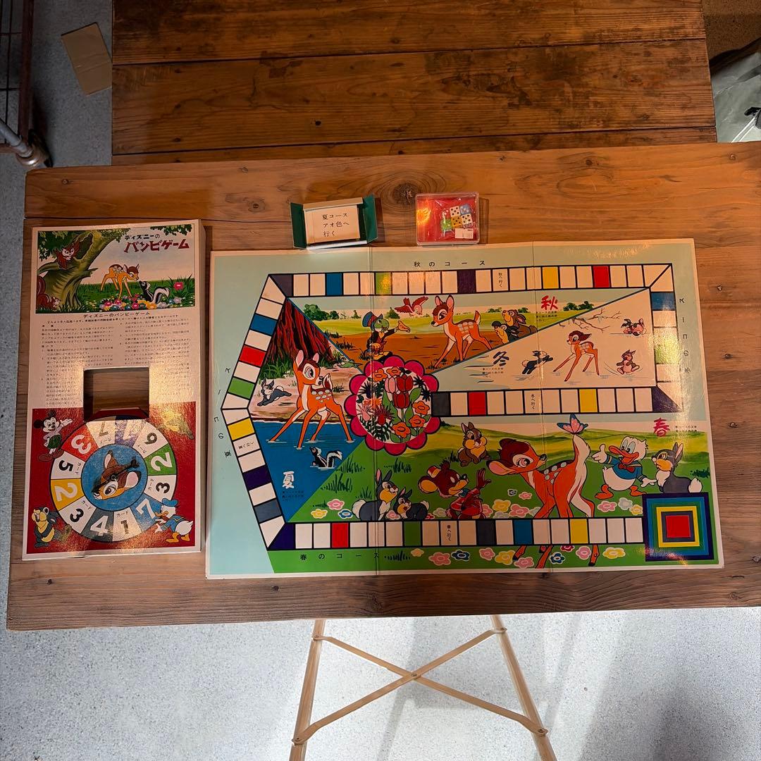 【昭和レトロ】ディズニー　Nintendo ボードゲーム2点　まとめ売り
