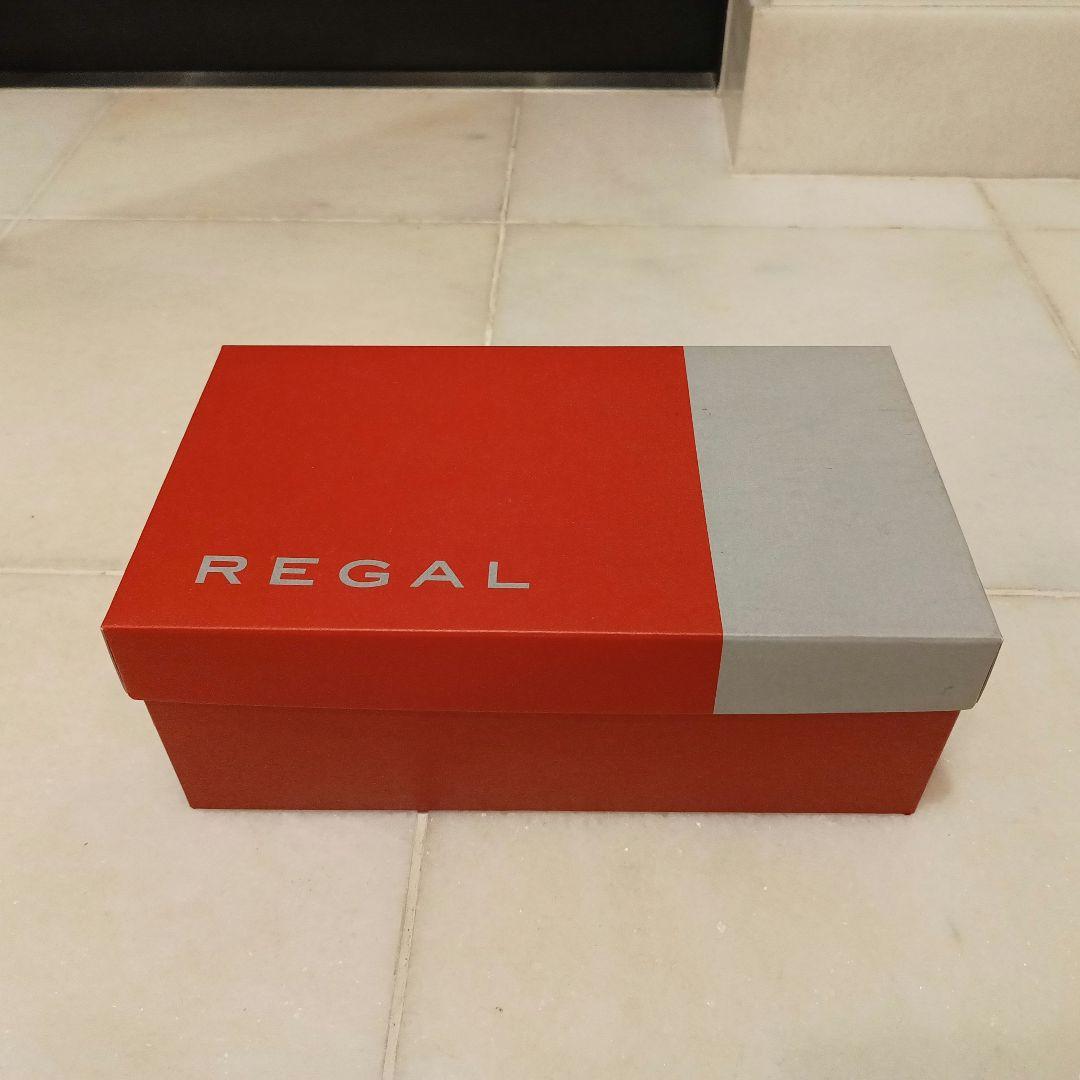 REGAL エナメル ブラック ドレスシューズ メンズ 24.5センチ