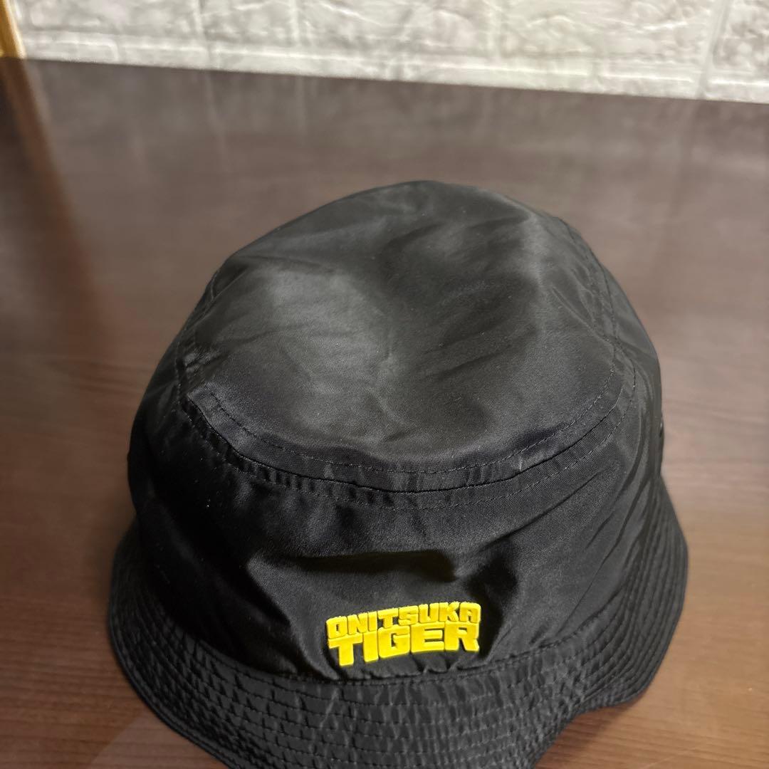 ONITSUKA TIGER ブラック バケットハット