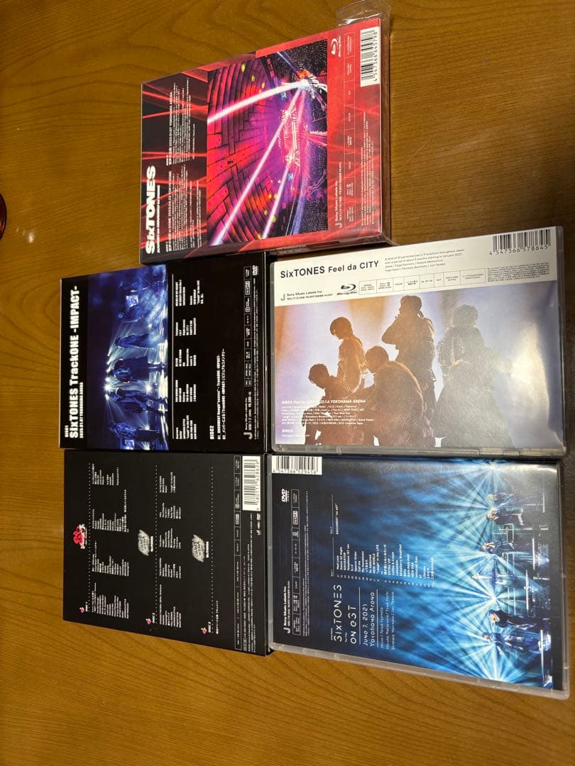 SixTONES LIVE DVD まとめ売り