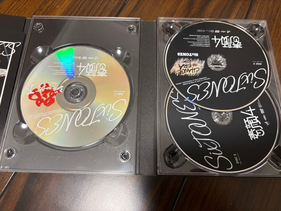 SixTONES LIVE DVD まとめ売り