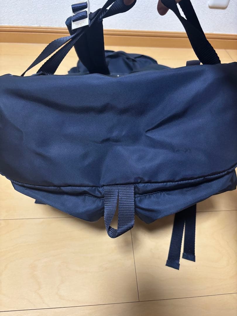 付属品あり　PRADA V136 リュック バックパック　ダークネイビー　濃紺