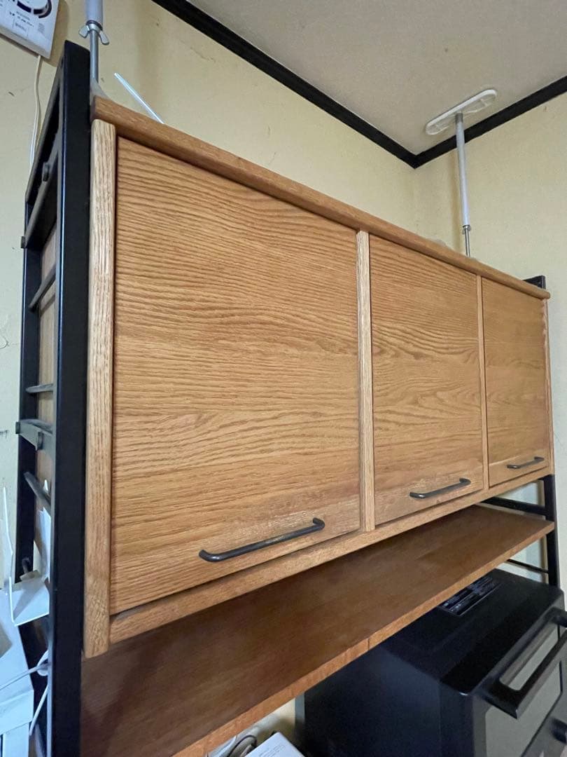 モモナチュラル　食器棚