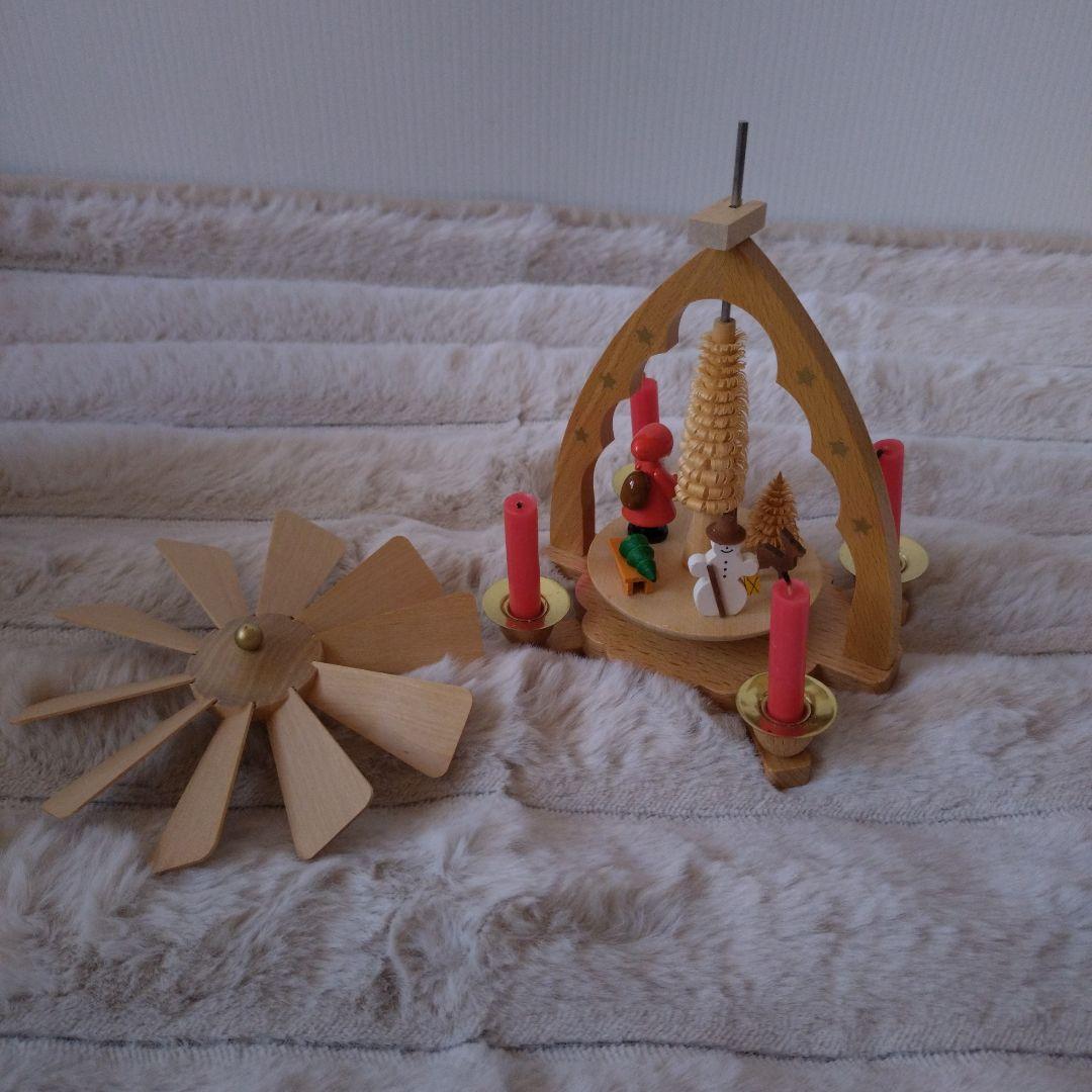 ザイフェン　木製クリスマスピラミッド