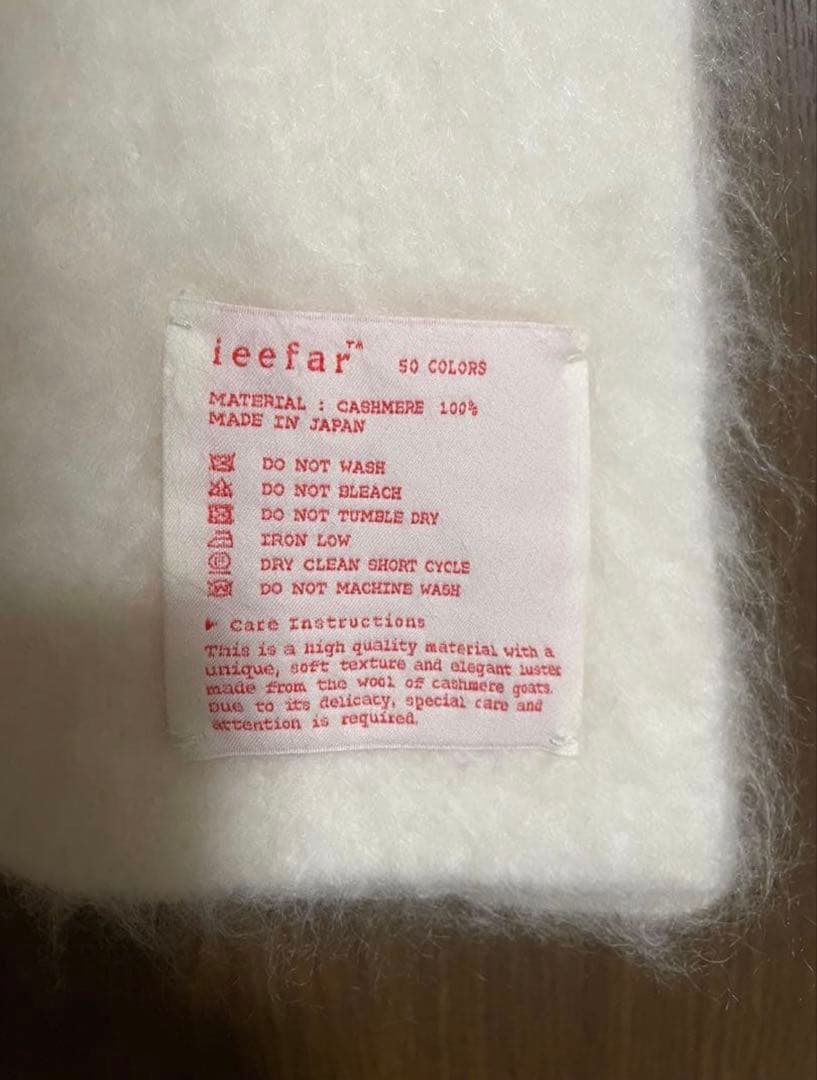 小物 Ieefar MUFFLER M (Opal White)