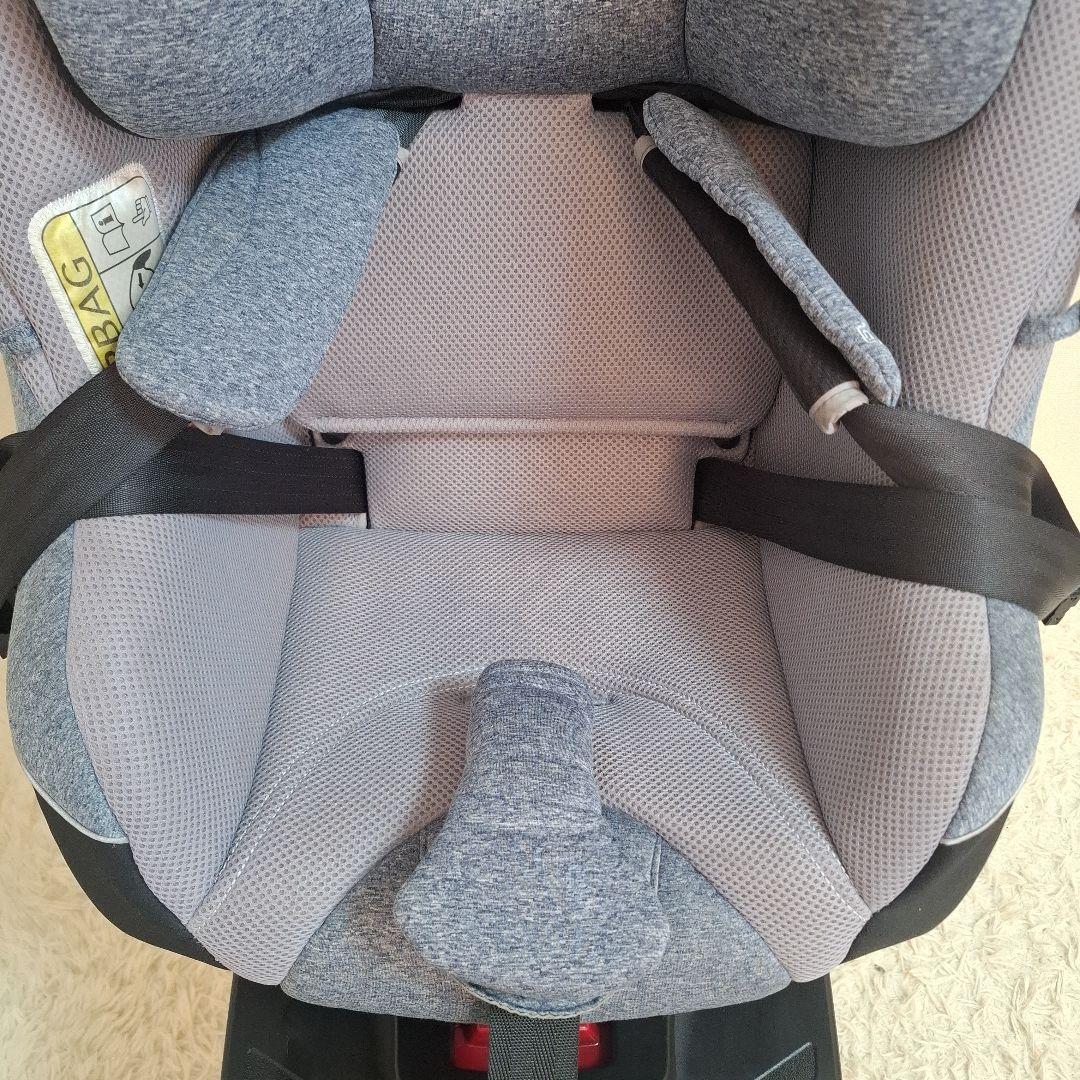 【美品】Aprica クルリラ AC ネイビー NV フットステップ付き