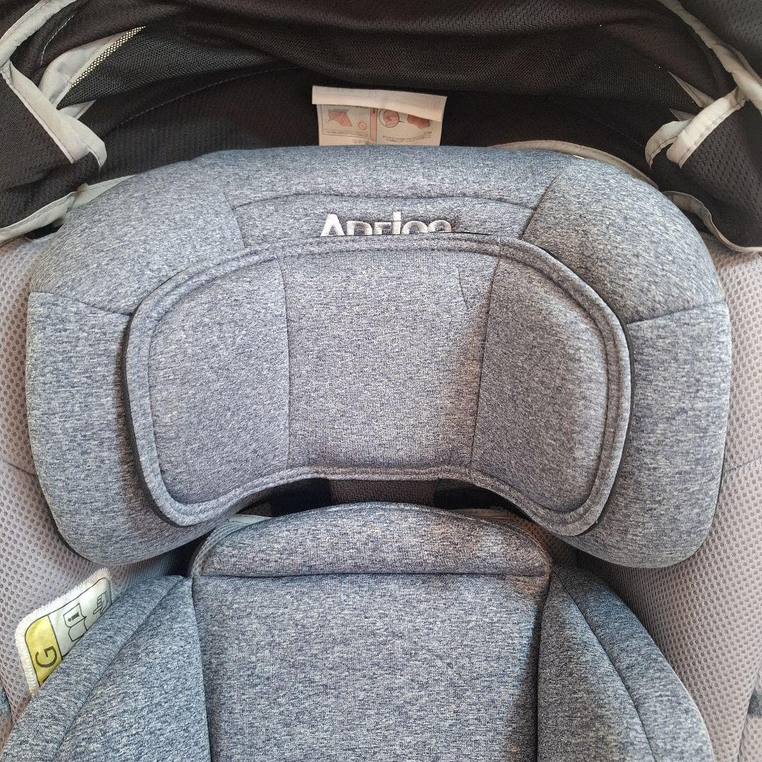 【美品】Aprica クルリラ AC ネイビー NV フットステップ付き