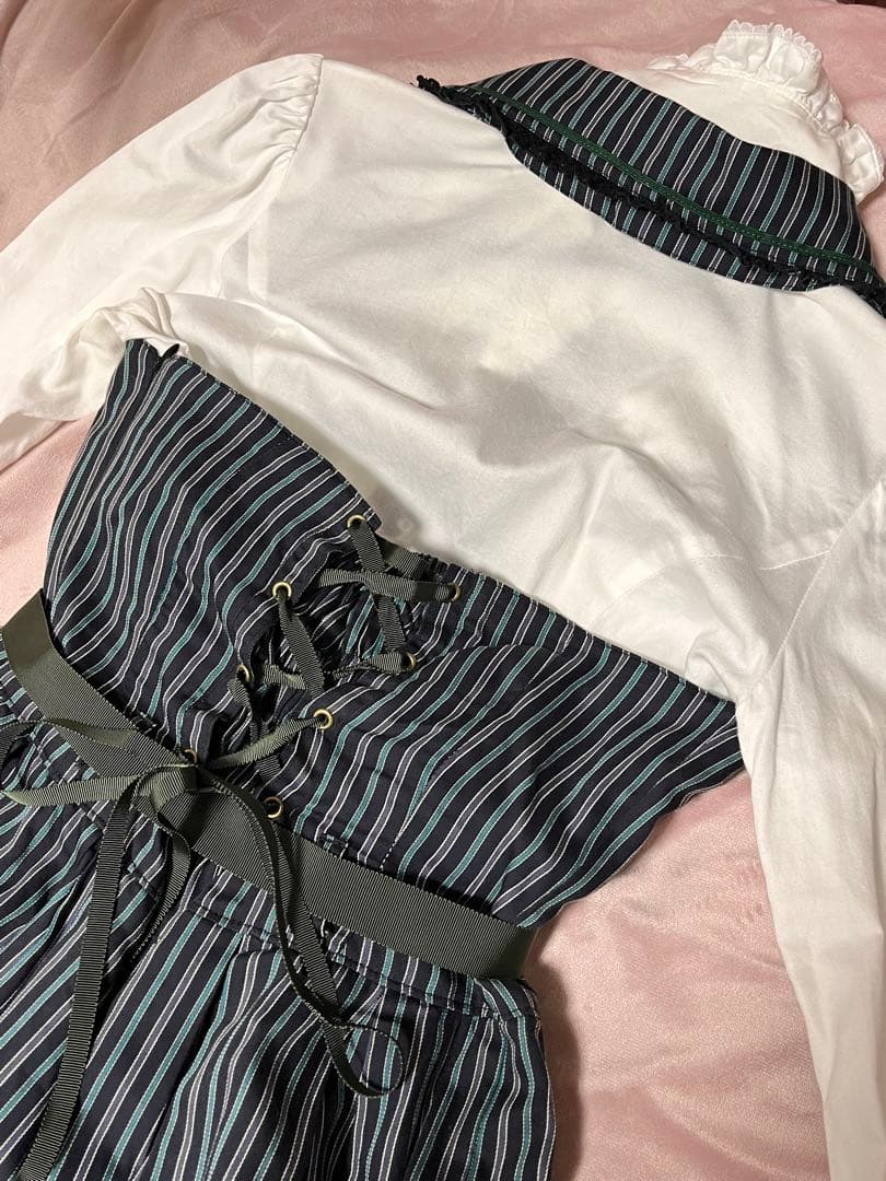 ⭐︎ALICE and the PIRATES⭐︎レジメンタルJSK⭐︎黒×グリーン⭐︎