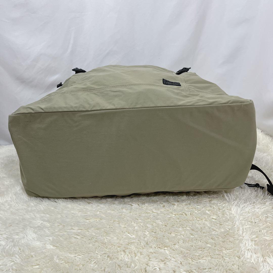 PORTER 【希少】大容量 ショルダーバッグ 巾着 カーキ 旅行カバン