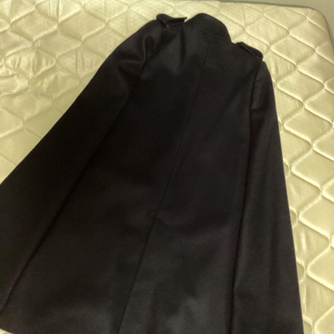 メ*ル様 サカイラック　マント　sacai luck　サイズ１　ネイビー