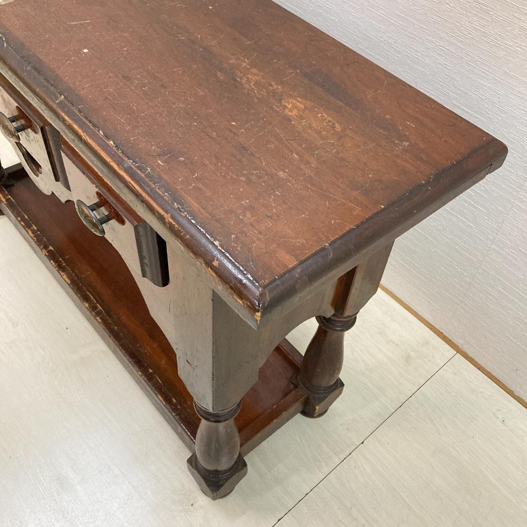 ヴィンテージ　アンティーク　コンソール　サイドボード　アメリカ