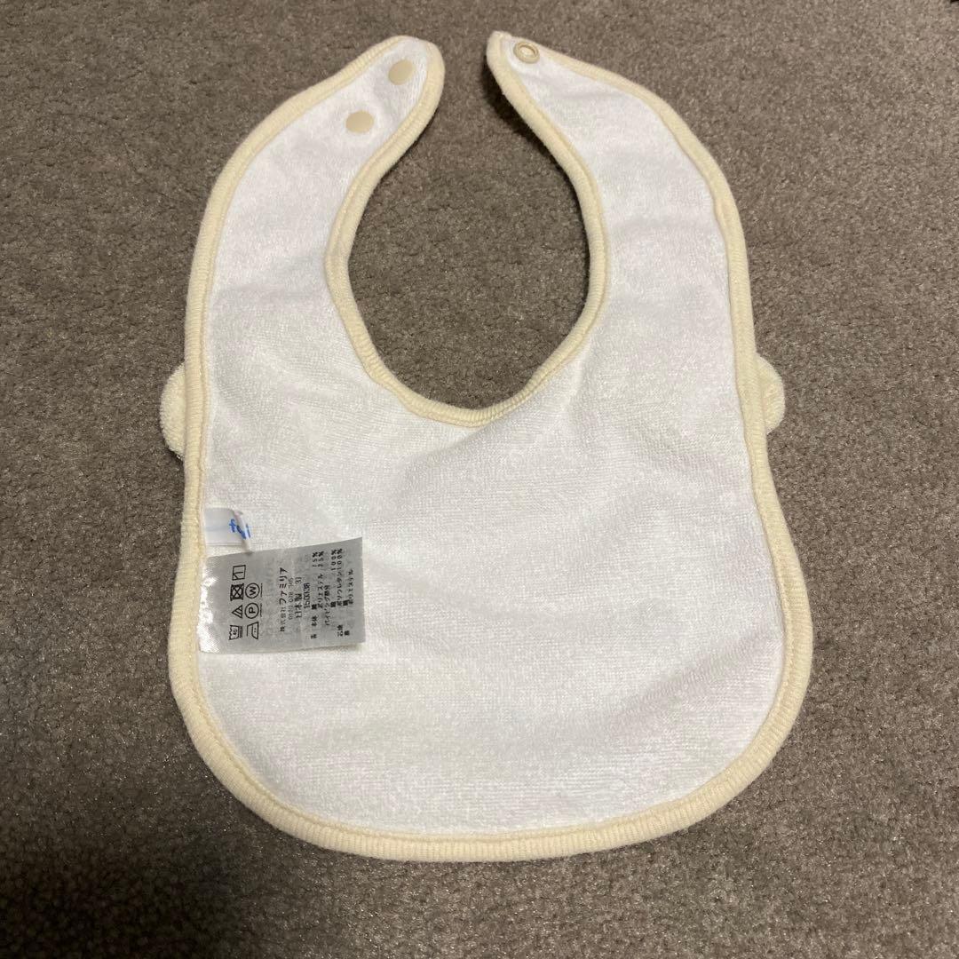 ファミリア ロンパース 半袖 赤チェック 60 スタイ