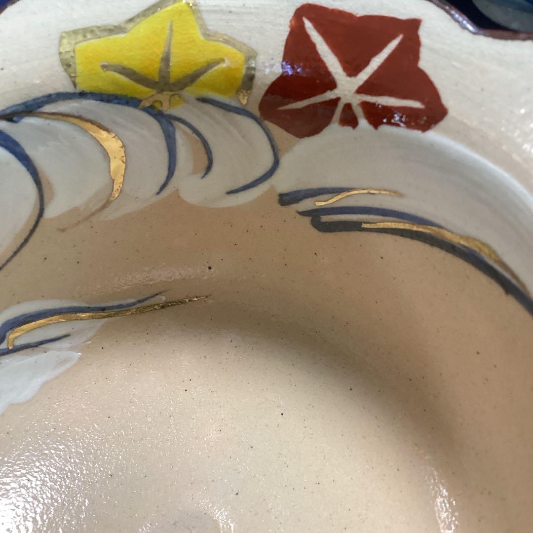 京焼乾山写流水に紅葉向付10客　　新品未使用　　最後の10客