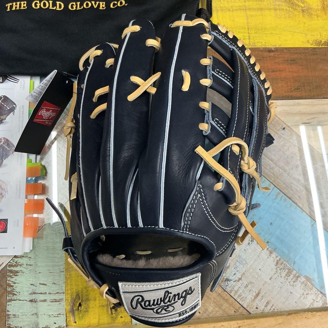 ローリングスHOHプレミアム硬式外野手グローブ　湯もみ型付けサービス