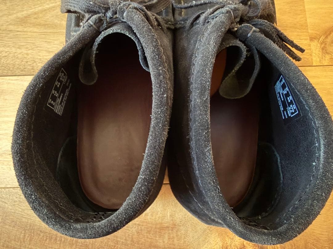 ポンジリCLARKS WALLABEE クラークス ワラビー ブラック