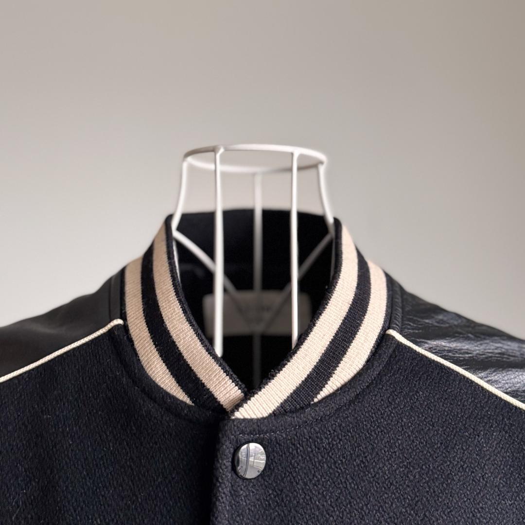 CELINEセリーヌ　クラシック テディジャケット テクスチャード加工ウール46