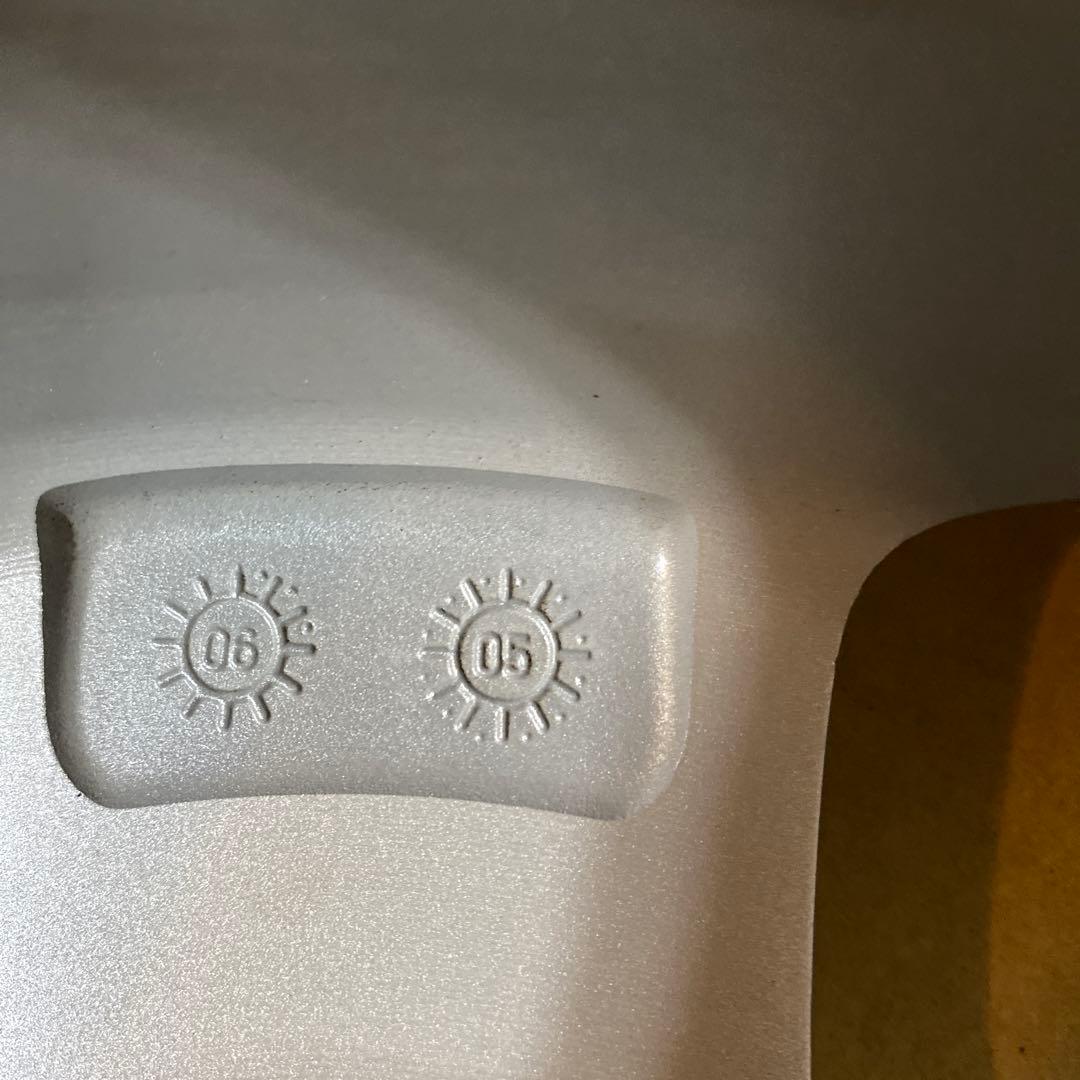 日産セレナC25純正15インチ 15×5.5JJシルバー 5スポーク ホイール