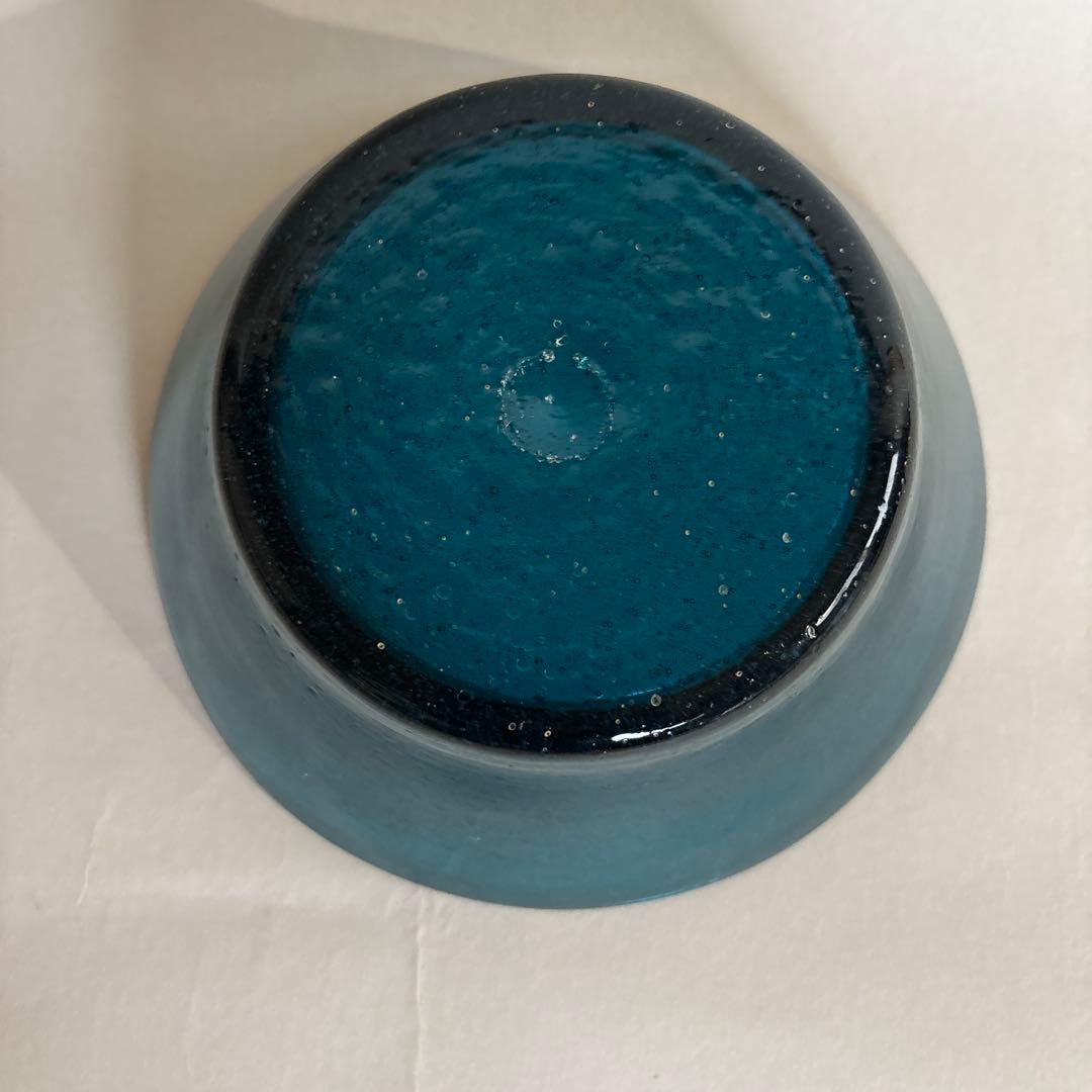 小谷真三　倉敷ガラス　大鉢　サラダボール