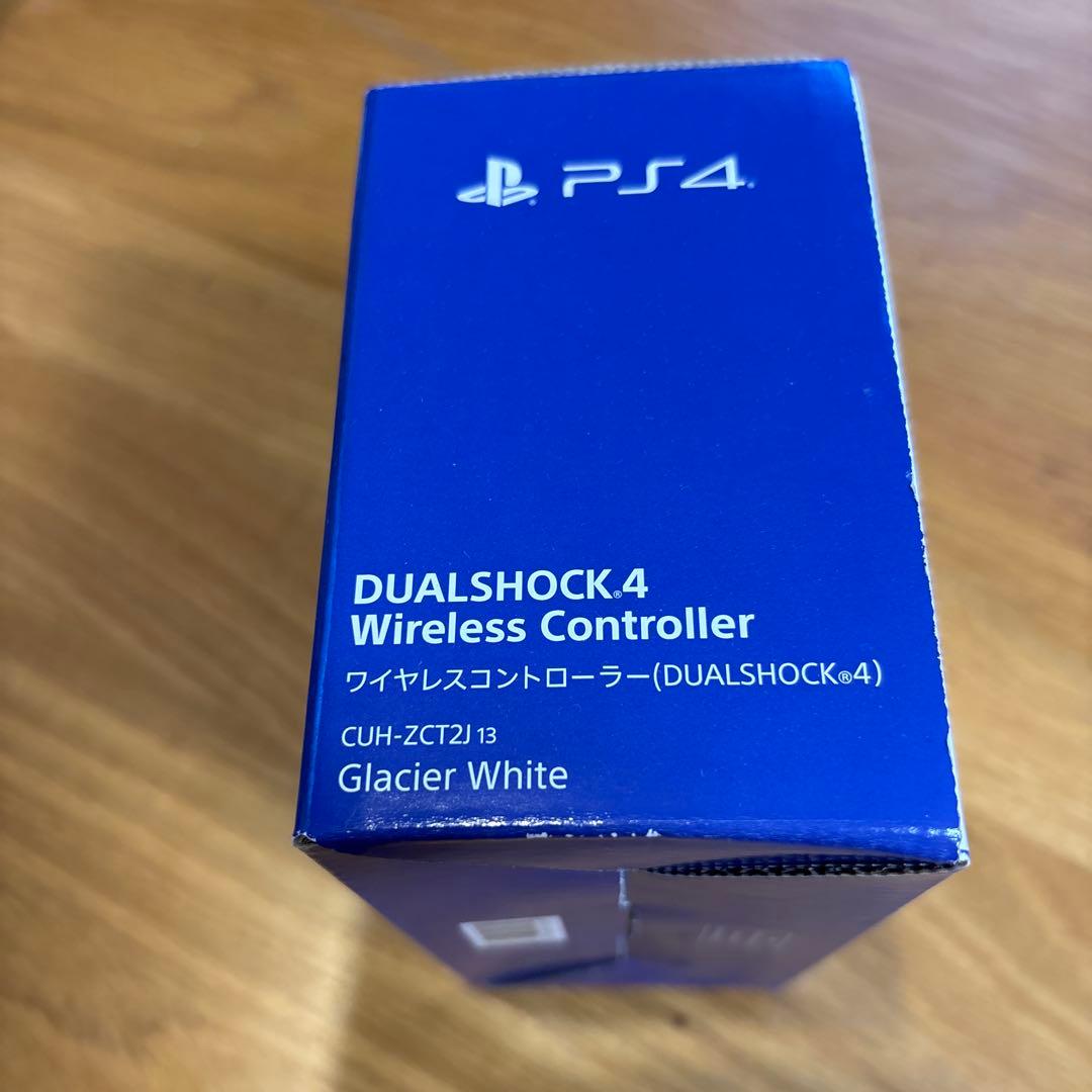 PS4 DUALSHOCK4 グレイシャー・ホワイト 正規品 新品未使用品♪