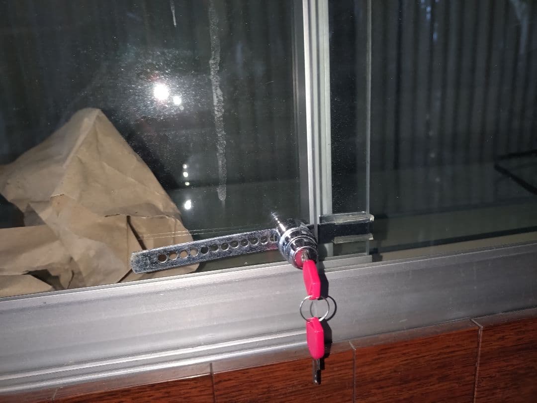 大型ガラスディスプレイケース 鍵付き