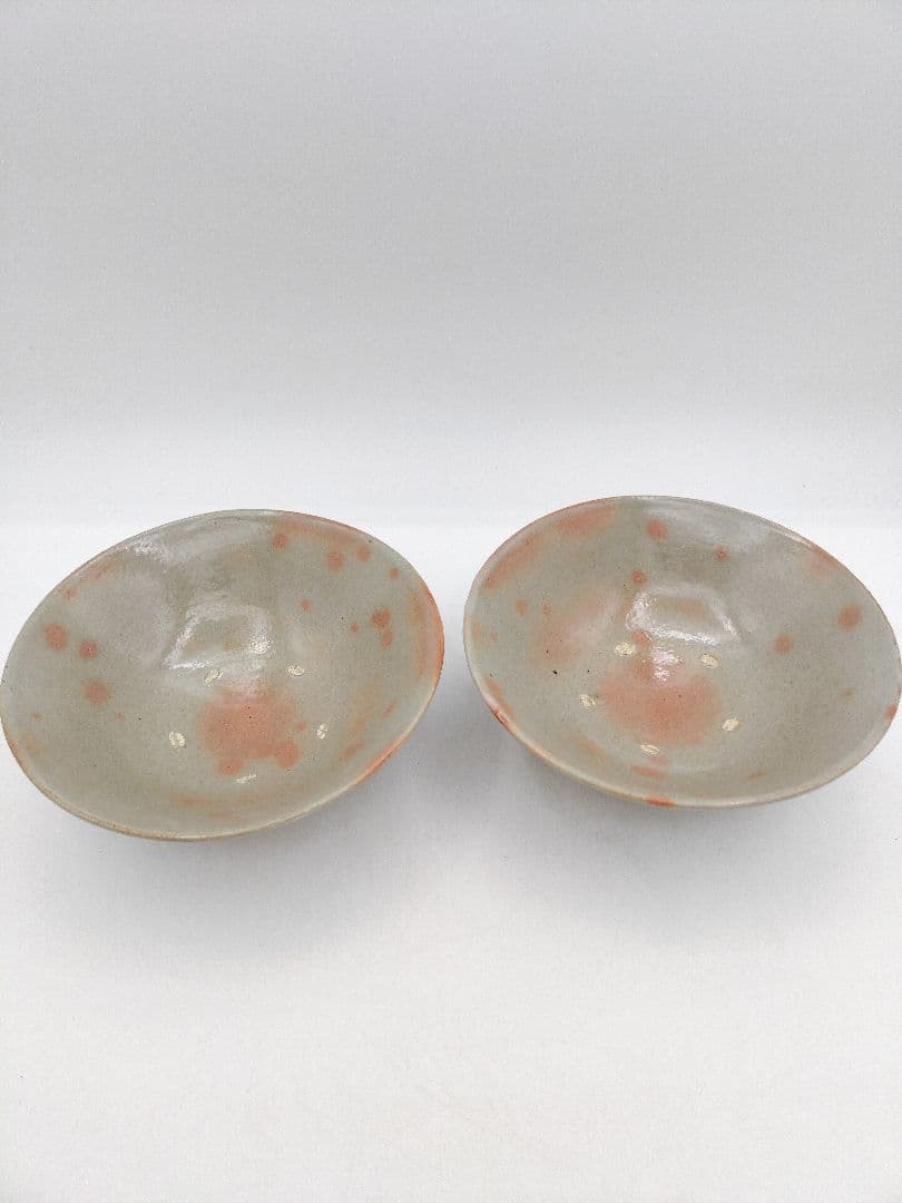 b437 平茶碗 狂言袴 10客 木箱 茶道具 古物