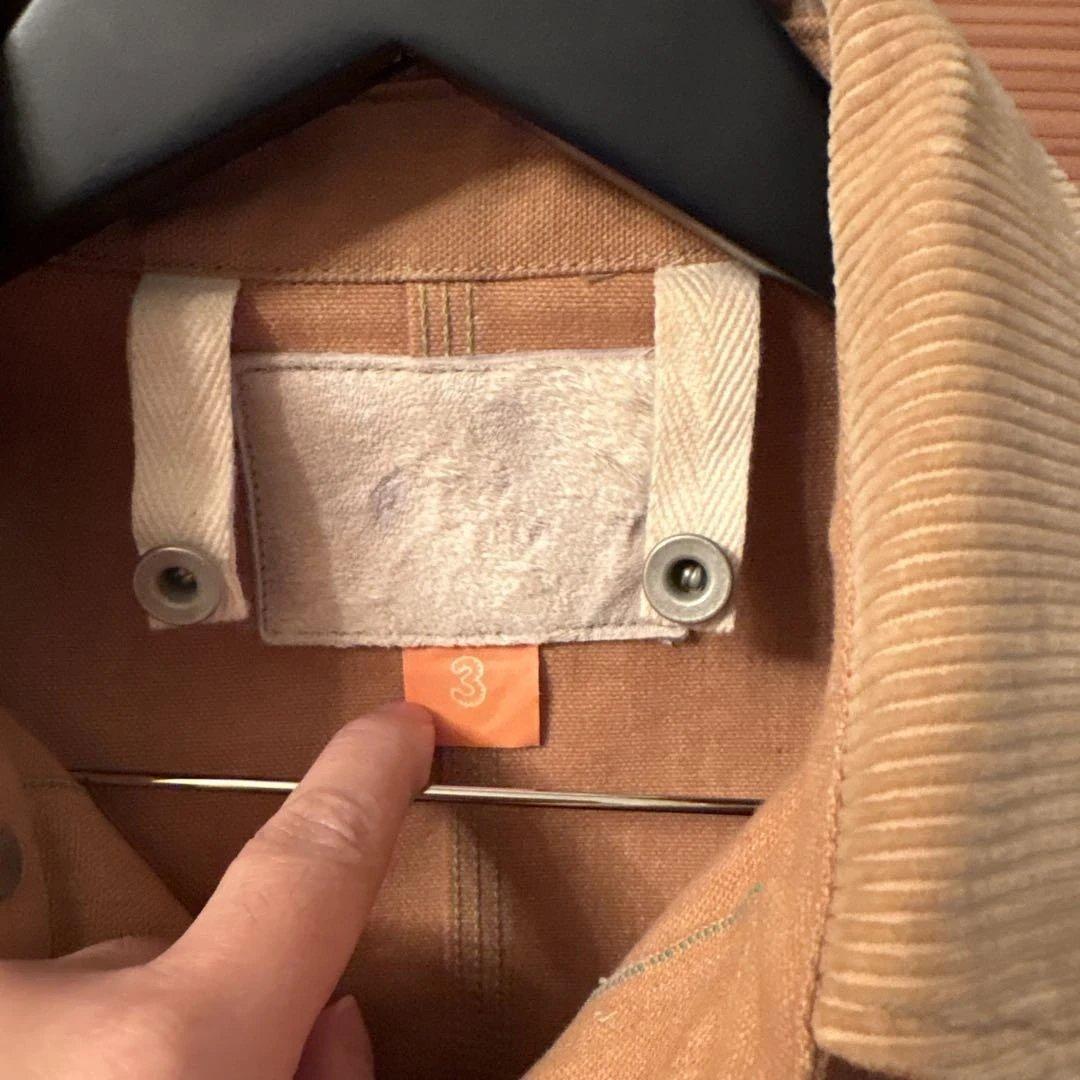 『希少』ブラウンダック　カバーオール　日本製　フェード　カーハート