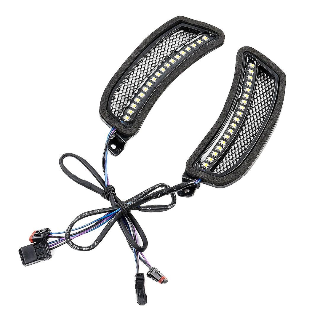 ハーレー ソフテイル ローライダー LED ライト ベント ST エルディアブロ