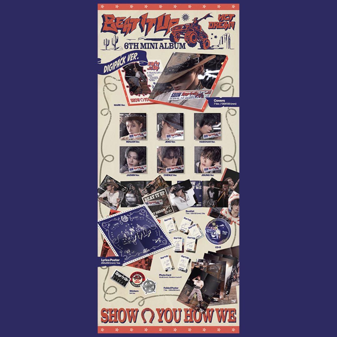 Beat It Up DigipackVer. 7種セット mu-moトレカ付き