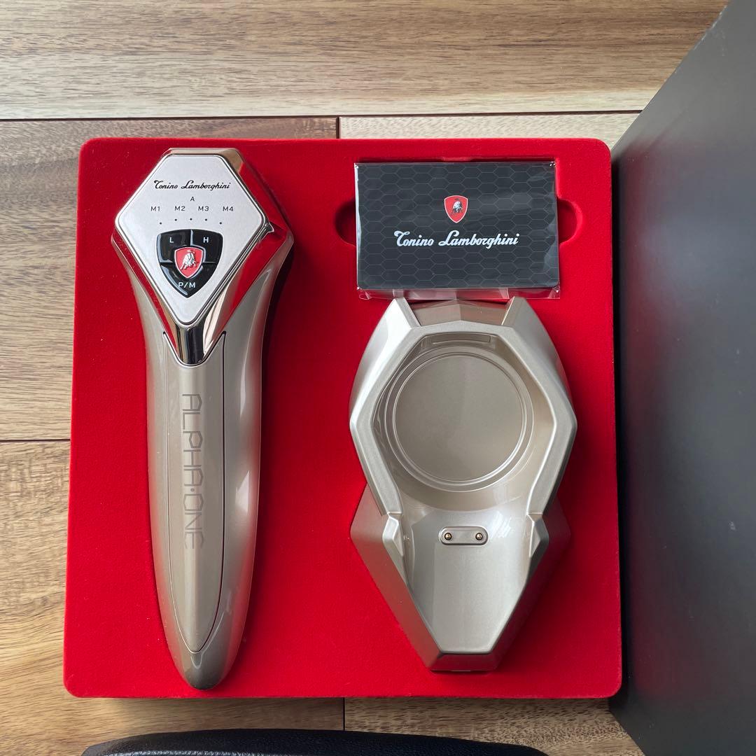 ランボルギーニ美顔器 ALPHA ONE (アルファワン）シャンパンゴールド